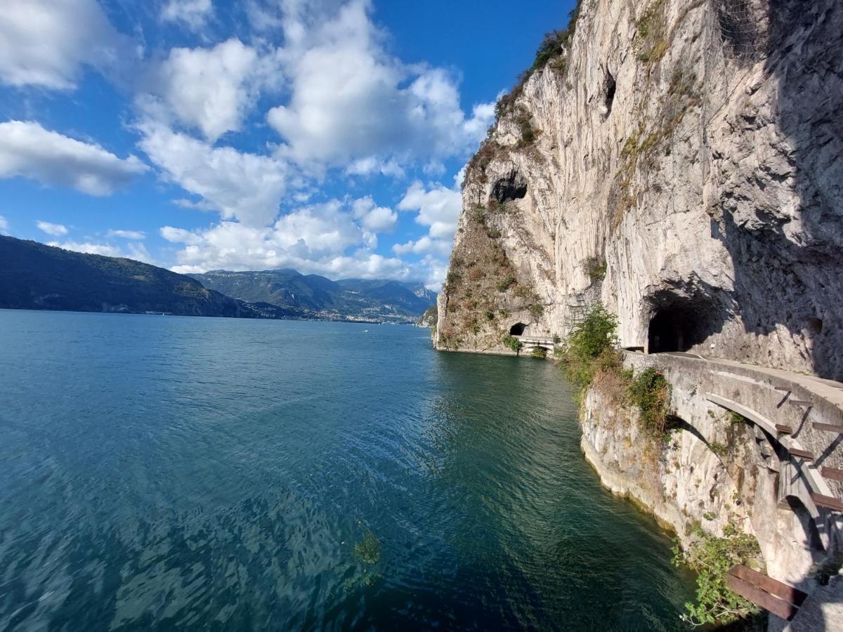 Iseo Lake Villa Con Vista Lago E Piscina Costa Volpino Bagian luar foto